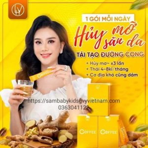 cà phê gừng ginger coffee giảm cân