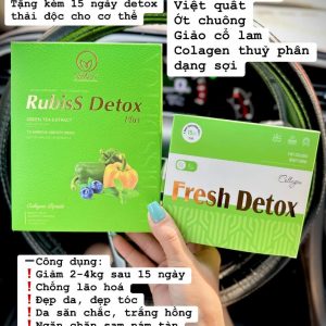 rubiss detox collagen giảm cân